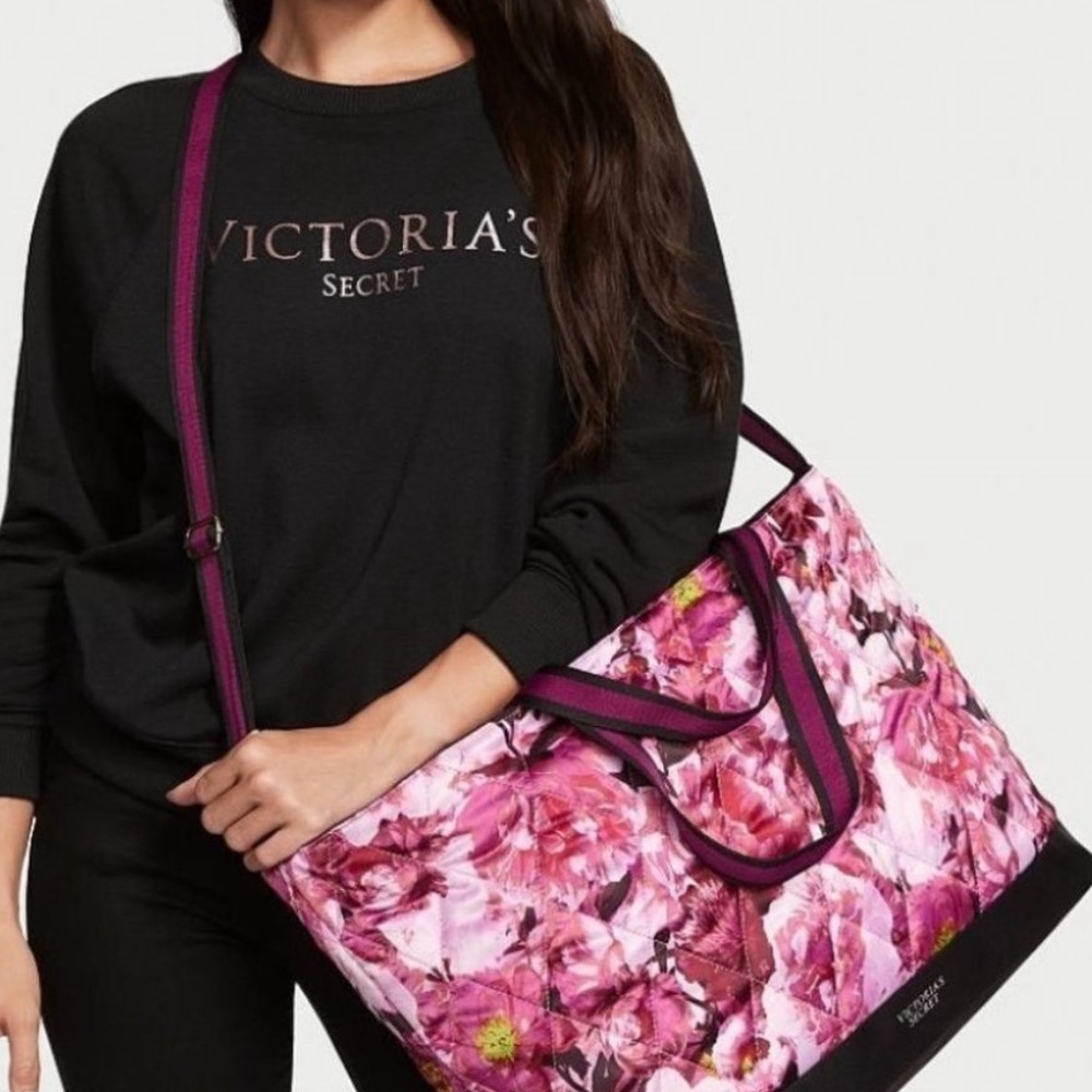 Victoria’s Secret Logo Love Tote Weekender‎ New